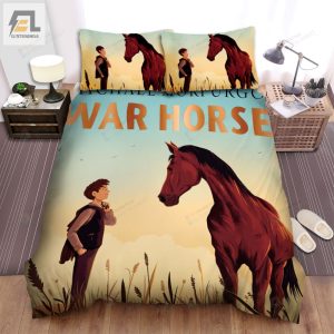 War Horse Movie Art 1 Bed Sheets Duvet Cover Bedding Sets elitetrendwear 1 1