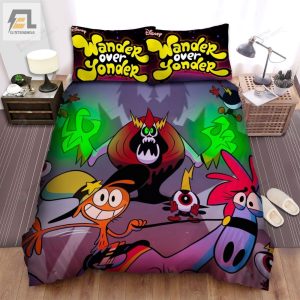 Wander Over Yonder The Movie Bed Sheets Spread Duvet Cover Bedding Sets elitetrendwear 1 1