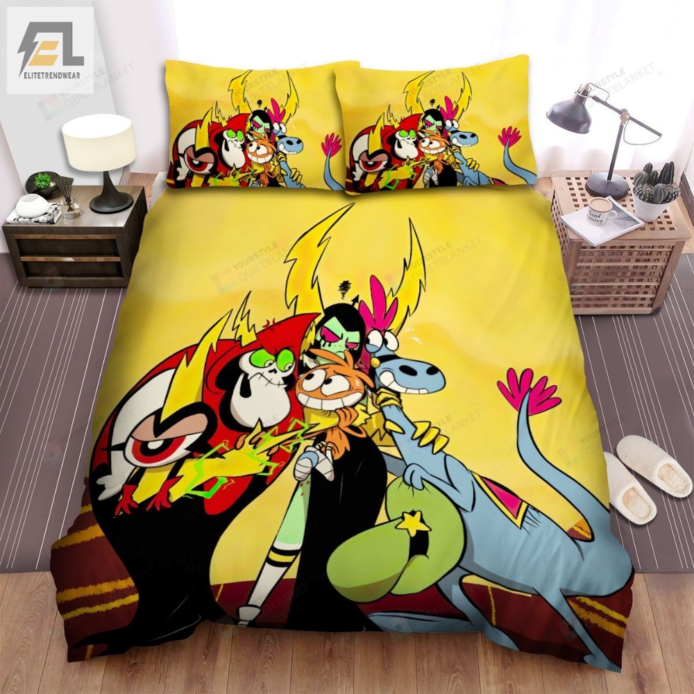 Wander Over Yonder Main Characters Bed Sheets Spread Duvet Cover Bedding Sets 
