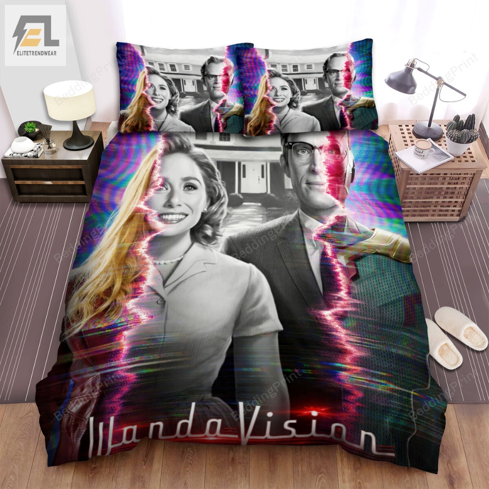 Wandavision Movie Poster 1 Bed Sheets Duvet Cover Bedding Sets 