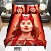 Wandavision Movie Digital Art 4 Bed Sheets Duvet Cover Bedding Sets elitetrendwear 1