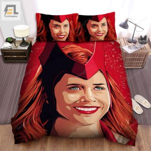 Wandavision Movie Digital Art 3 Bed Sheets Duvet Cover Bedding Sets elitetrendwear 1 1