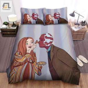 Wandavision Movie Art 5 Bed Sheets Duvet Cover Bedding Sets elitetrendwear 1 1