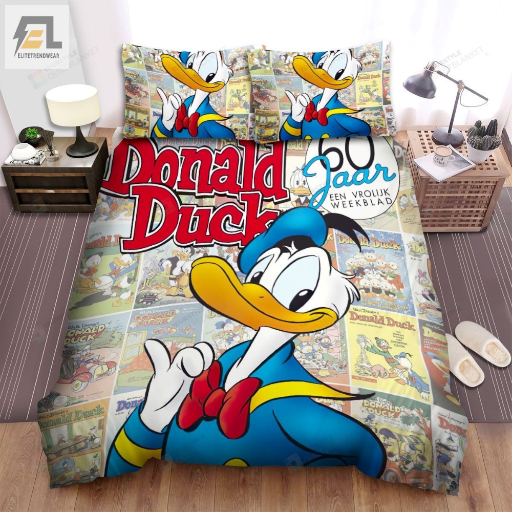 Walt Disneyâs Donald Duck Bed Sheets Spread Comforter Duvet Cover Bedding Sets 
