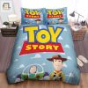 Walt Disney Toy Story Woody Buzz Lightyear Poster Bed Sheets Duvet Cover Bedding Sets elitetrendwear 1