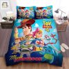 Walt Disney Toy Story 4 Movie Storybook Cover Bed Sheets Spread Comforter Duvet Cover Bedding Sets elitetrendwear 1