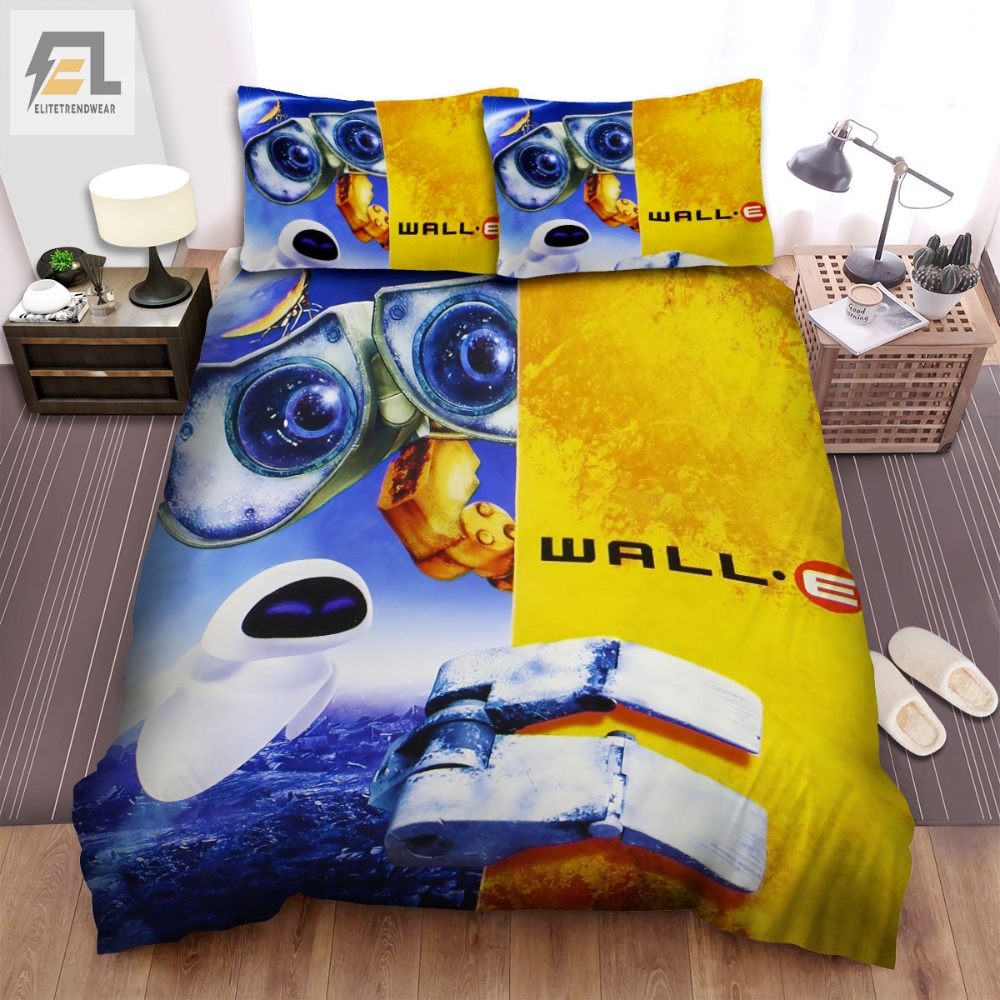 Wall.E Movie Mantis In The Eyes Photo Bed Sheets Spread Comforter Duvet Cover Bedding Sets 