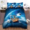 Wall.E Movie Holding Germination Photo Bed Sheets Duvet Cover Bedding Sets elitetrendwear 1