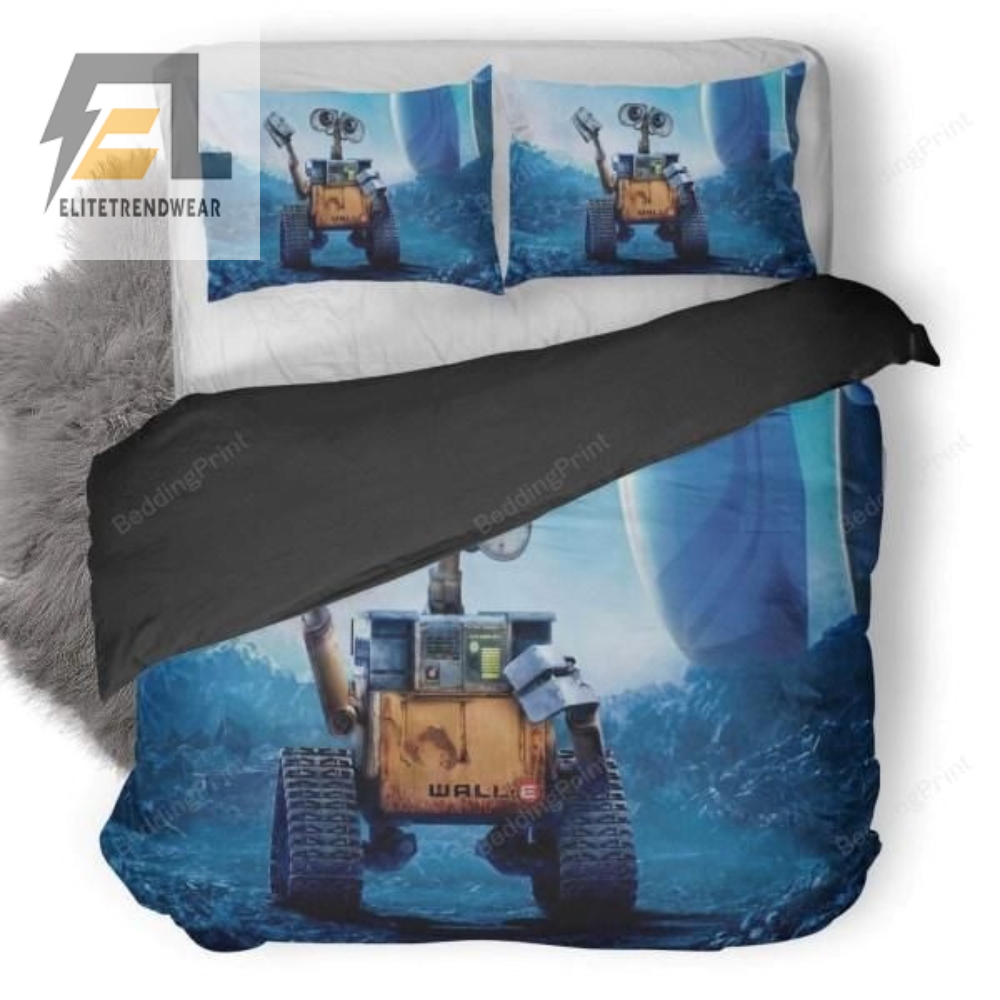 Wall E Movie Bedding Set Dup Duvet Cover  Pillow Cases 