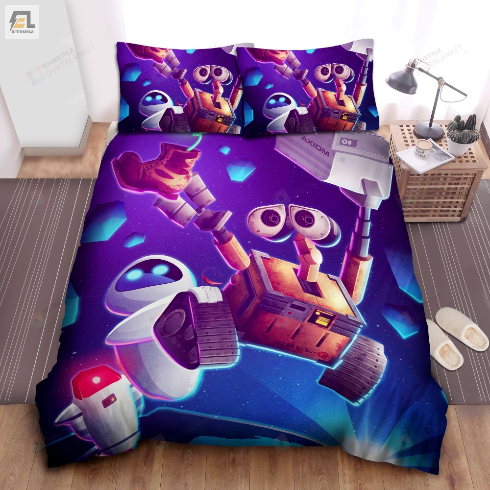 Wall E Alternative Movie Poster Design Bed Sheets Spread Duvet Cover Bedding Sets 