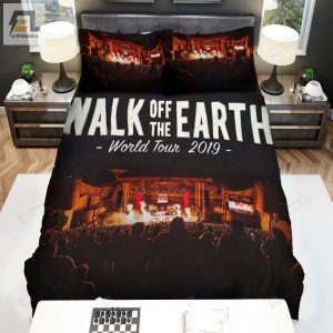 Walk Off The Earth World Tour 2019 Poster Bed Sheets Spread Comforter Duvet Cover Bedding Sets elitetrendwear 1 1