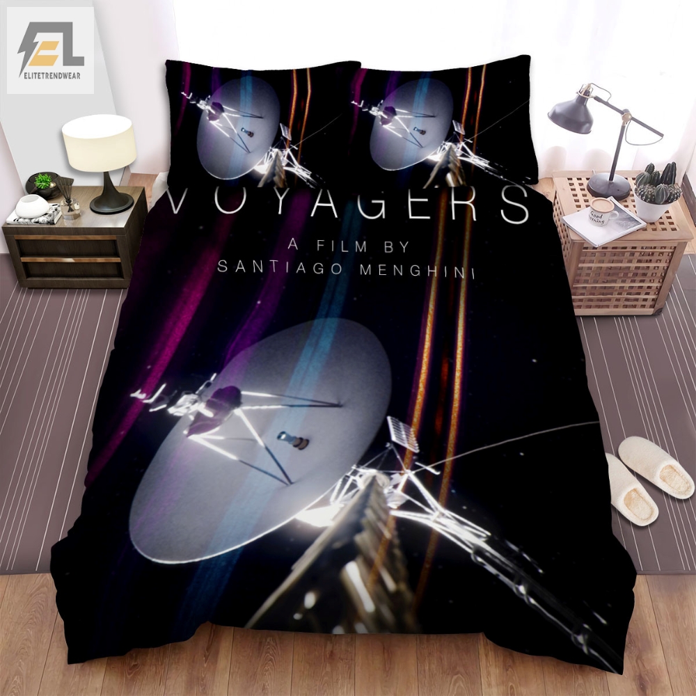 Voyagers 2021 Movie Satellite Poster Bed Sheets Spread Comforter Duvet Cover Bedding Sets 