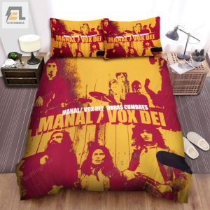 Vox Dei Band Manal Bed Sheets Duvet Cover Bedding Sets elitetrendwear 1 1