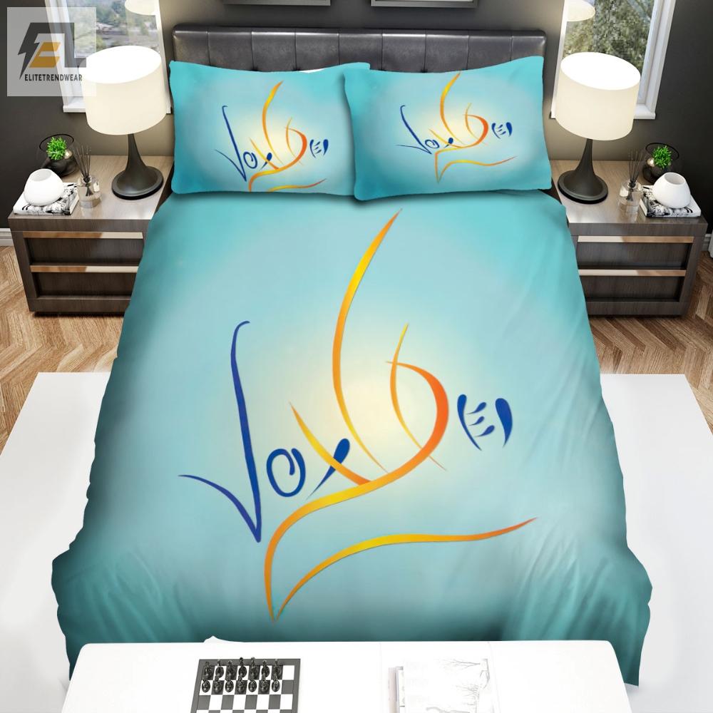 Vox Dei Band Light Blue Bed Sheets Duvet Cover Bedding Sets 