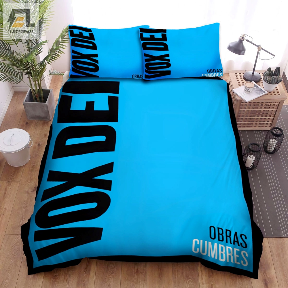 Vox Dei Band Blue Bed Sheets Duvet Cover Bedding Sets 