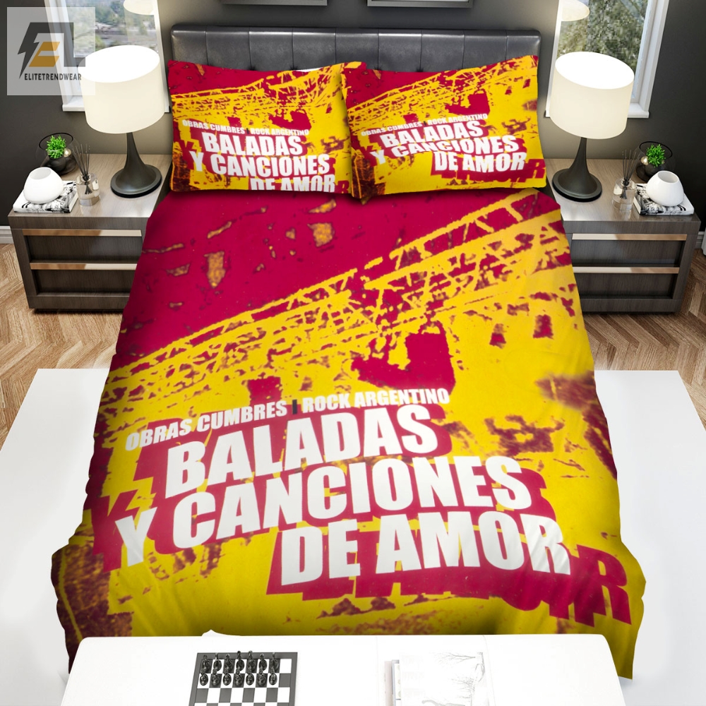 Vox Dei Band Baladas Bed Sheets Duvet Cover Bedding Sets 