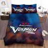 Voltron Legendary Defender Main Poster And Logo Bed Sheets Spread Duvet Cover Bedding Sets elitetrendwear 1