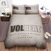 Volbeat Band Wait A Minute My Girl Album Cover Bed Sheets Spread Comforter Duvet Cover Bedding Sets elitetrendwear 1