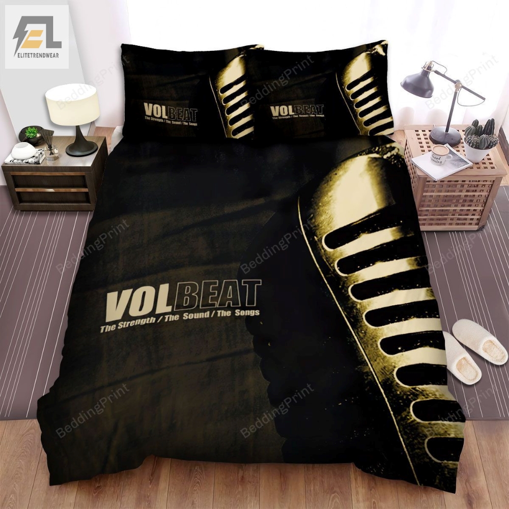 Volbeat Band The Strength The Sound The Songs Album Cover Bed Sheets Duvet Cover Bedding Sets 
