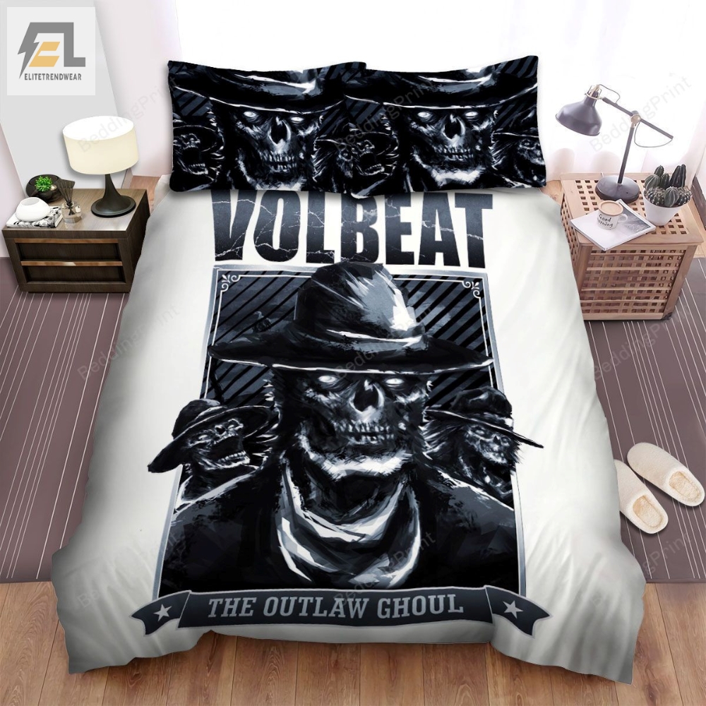 Volbeat Band The Outlaw Ghoul Bed Sheets Duvet Cover Bedding Sets 