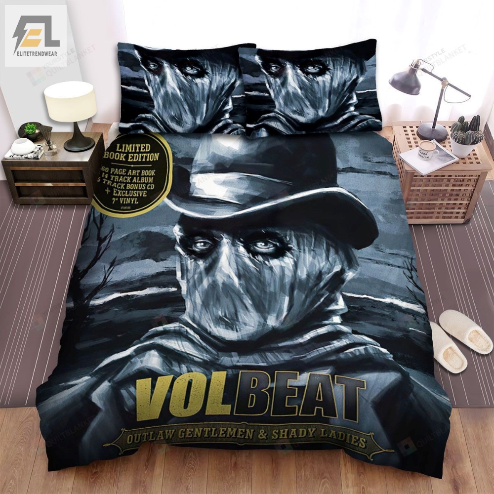 Volbeat Band Outlaw Gentlemen And Shady Ladies Limited Edition Bed Sheets Spread Comforter Duvet Cover Bedding Sets 