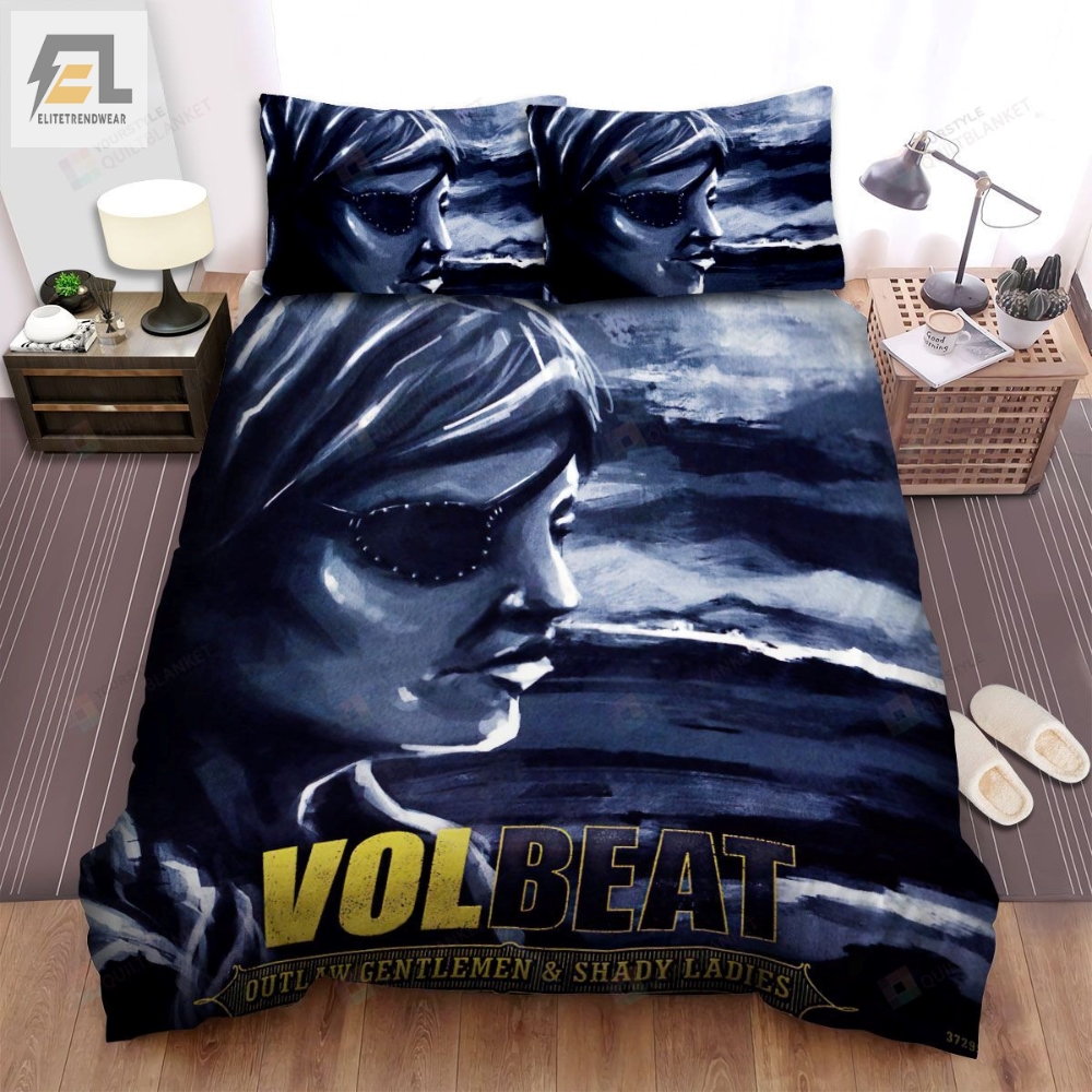 Volbeat Band Outlaw Gentlemen And Shady Ladies Deluxe Album Cover Bed Sheets Spread Comforter Duvet Cover Bedding Sets 