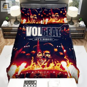 Volbeat Band Letas Boogie Live From Telia Parken Bed Sheets Spread Comforter Duvet Cover Bedding Sets elitetrendwear 1 1