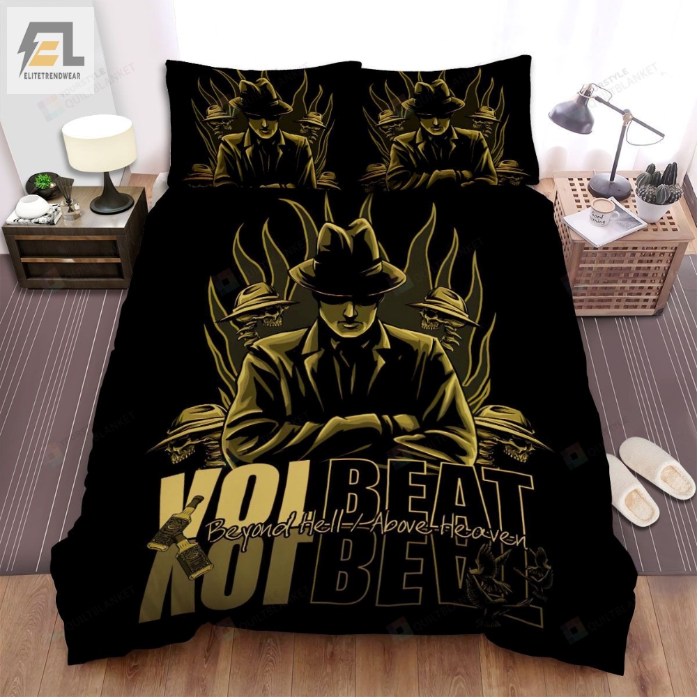 Volbeat Band Heaven Nor Hell Art Bed Sheets Spread Comforter Duvet Cover Bedding Sets 