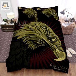 Volbeat Band Fallen Album Cover Bed Sheets Spread Comforter Duvet Cover Bedding Sets elitetrendwear 1 1