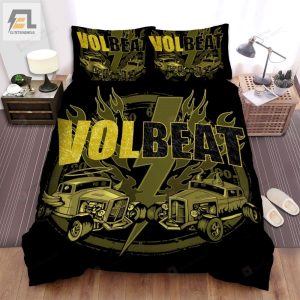 Volbeat Band Double Car Art Bed Sheets Spread Comforter Duvet Cover Bedding Sets elitetrendwear 1 1