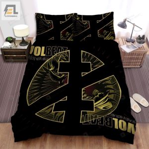 Volbeat Band Black And Yellow Art Bed Sheets Spread Comforter Duvet Cover Bedding Sets elitetrendwear 1 1