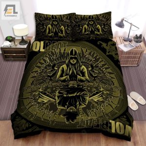 Volbeat Band Beyond Hell Above Heaven Album Cover Bed Sheets Spread Comforter Duvet Cover Bedding Sets elitetrendwear 1 1