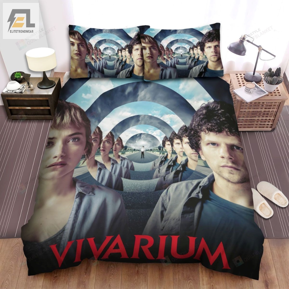 Vivarium 2019 Movie Poster Theme Bed Sheets Spread Comforter Duvet Cover Bedding Sets 
