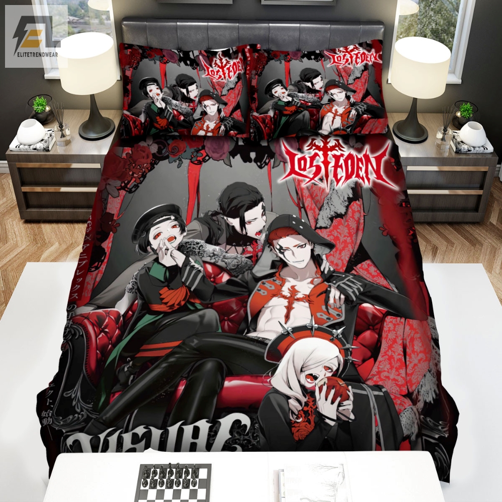 Visual Prison The Lost Eden Band Poster Bed Sheets Spread Duvet Cover Bedding Sets 