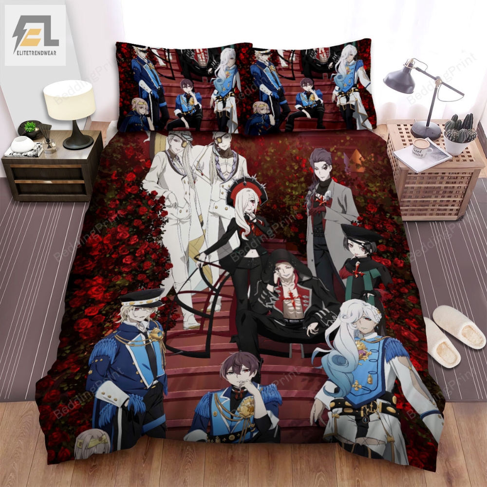 Visual Prison All Characters In One Bed Sheets Spread Duvet Cover Bedding Sets 