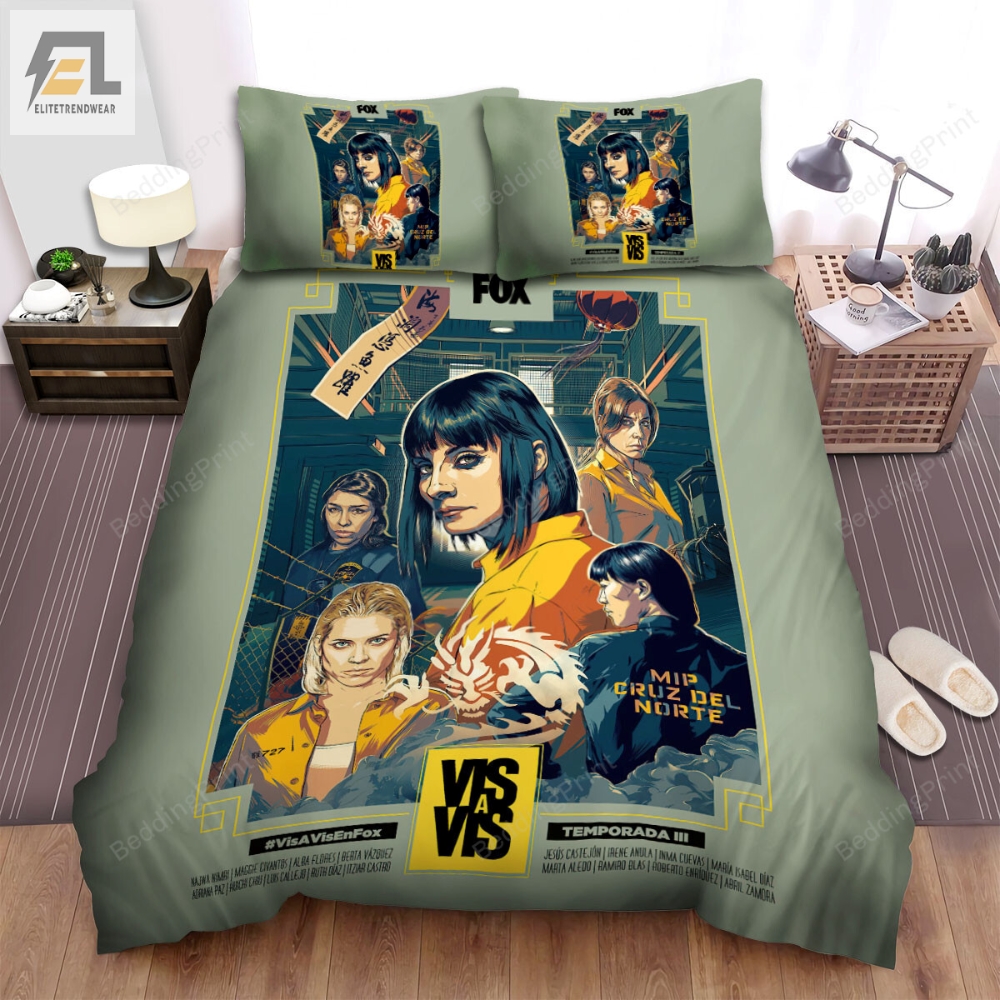 Vis A Vis 2015Â2019 The Last Fight Movie Poster Bed Sheets Duvet Cover Bedding Sets 