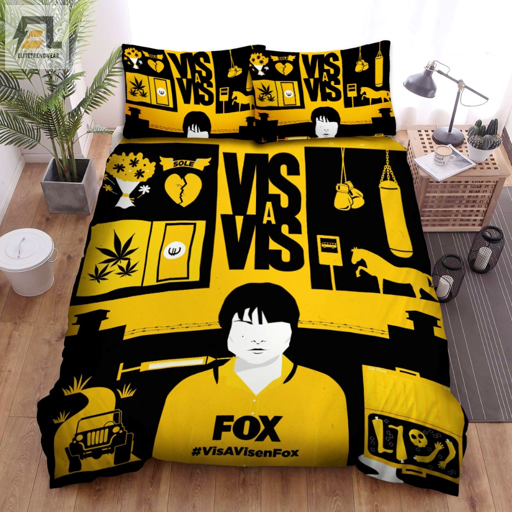 Vis A Vis 2015Â2019 Poster Movie Poster Bed Sheets Duvet Cover Bedding Sets Version 2 
