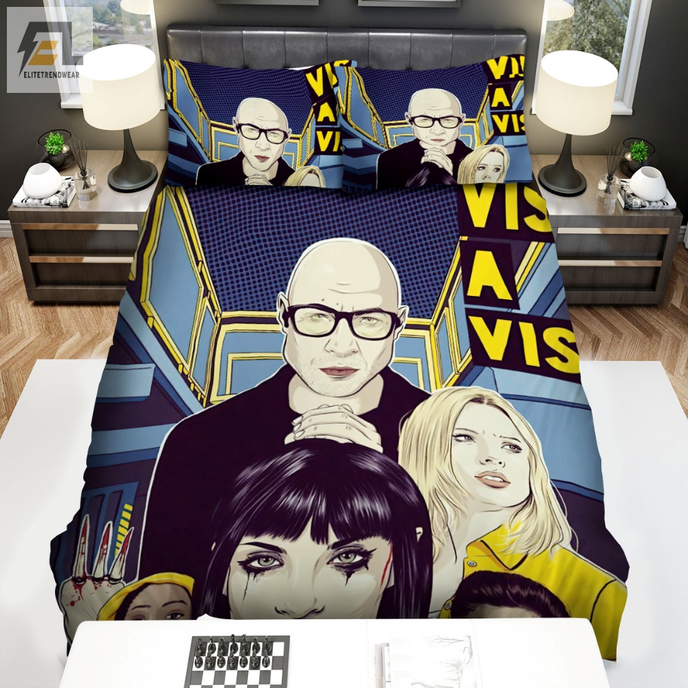 Vis A Vis 2015Â2019 Poster Artwork Movie Poster Bed Sheets Duvet Cover Bedding Sets 