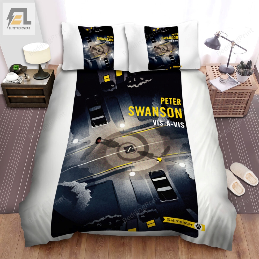 Vis A Vis 2015Â2019 Peter Swanson Movie Poster Bed Sheets Duvet Cover Bedding Sets 