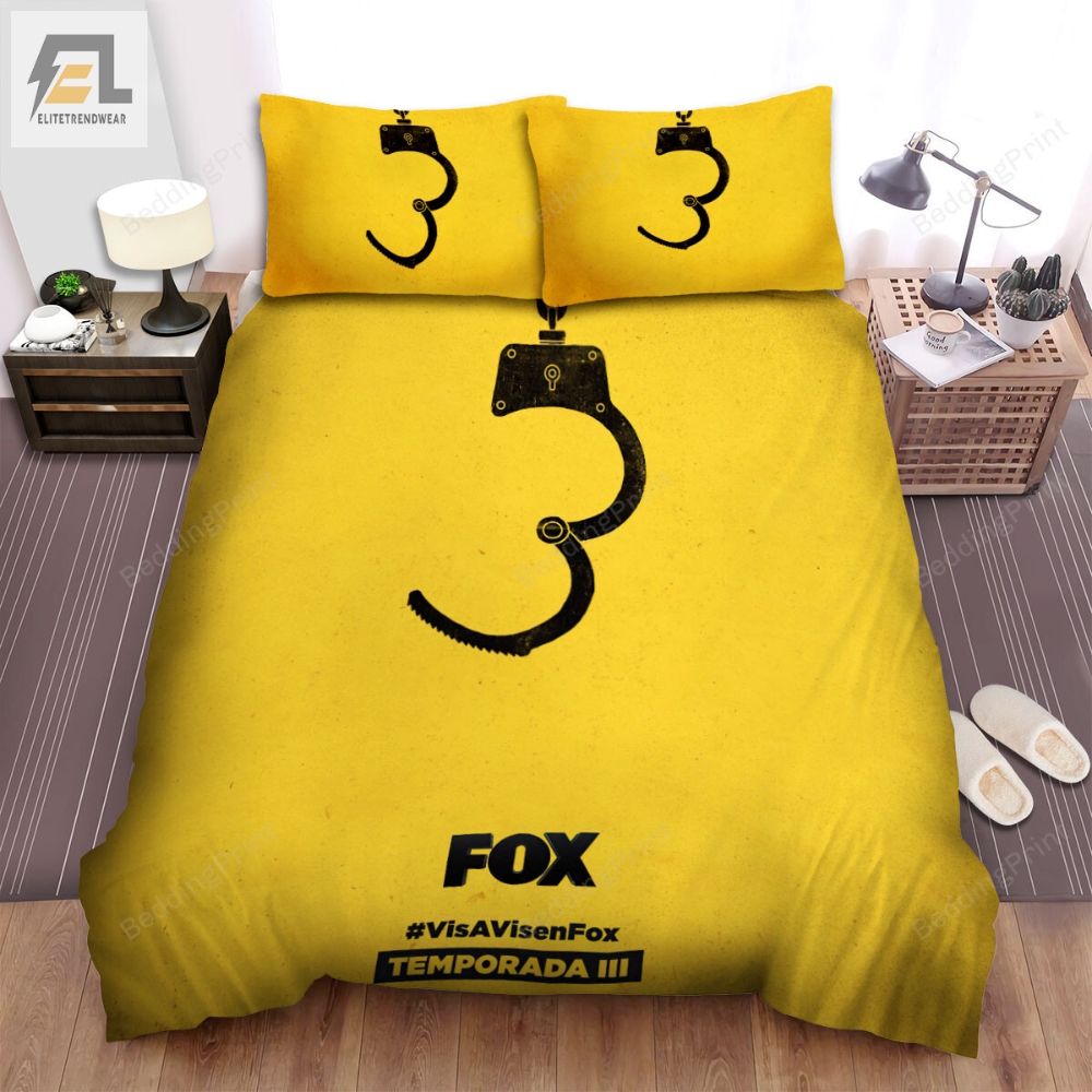 Vis A Vis 2015Â2019 Handcuff Movie Poster Bed Sheets Duvet Cover Bedding Sets 