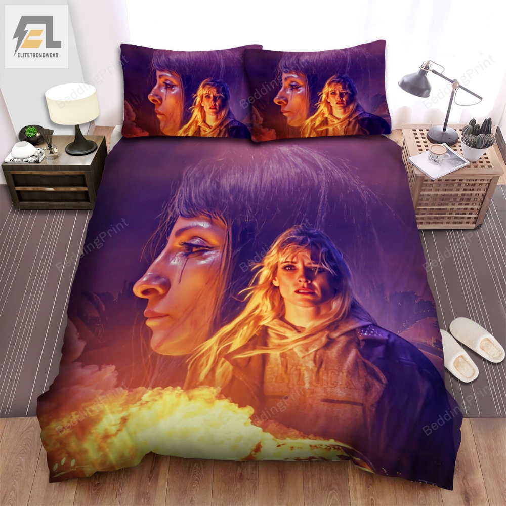 Vis A Vis 2015Â2019 Girls And Fire Movie Poster Bed Sheets Duvet Cover Bedding Sets 