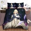 Violet Evergarden Character Violet With The Letters Art Bed Sheets Spread Comforter Duvet Cover Bedding Sets elitetrendwear 1