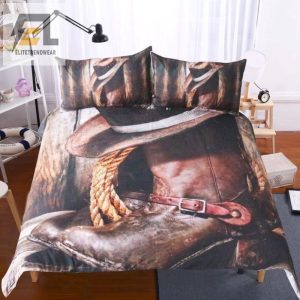 Vintage Cowboy Boosts Bed Sheets Duvet Cover Bedding Sets Perfect Gifts For Cowboy Lover Gifts For Birthday Christmas Thanksgiving elitetrendwear 1 1
