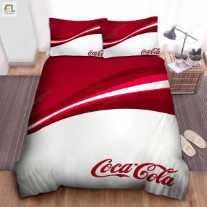 Vintage Cocacola Wave Bed Sheets Duvet Cover Bedding Sets elitetrendwear 1 1