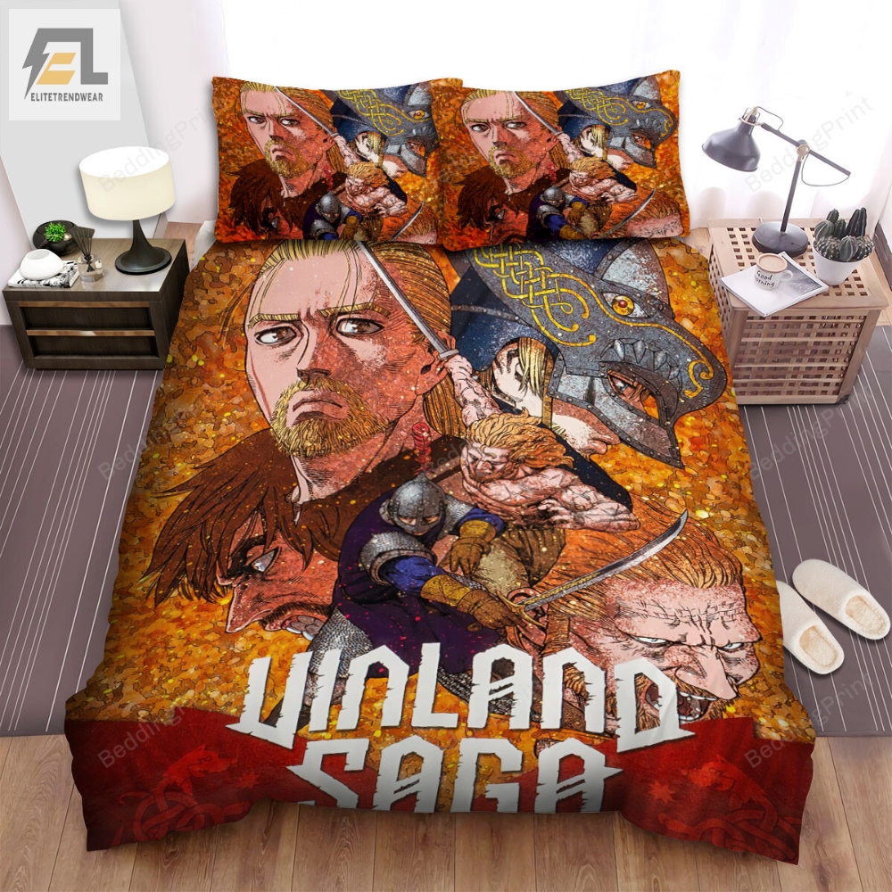 Vinland Saga Movie Art 7 Bed Sheets Duvet Cover Bedding Sets 