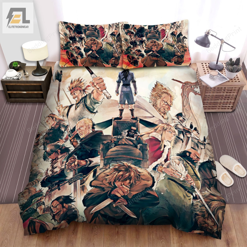 Vinland Saga Movie Art 1 Bed Sheets Duvet Cover Bedding Sets 