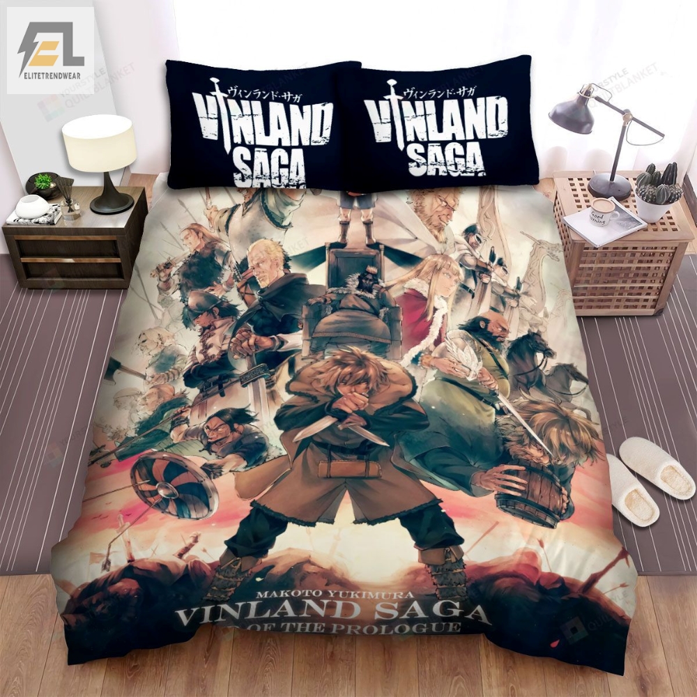 Vinland Saga End Of The Prologue Characters Bed Sheets Spread Comforter Duvet Cover Bedding Sets 