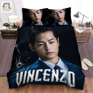 Vincenzo 2021 Poster Movie Poster Bed Sheets Duvet Cover Bedding Sets Ver 2 elitetrendwear 1 1