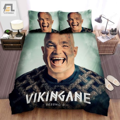 Vikingane 2016A2020 Jarl Varg Movie Poster Bed Sheets Duvet Cover Bedding Sets elitetrendwear 1 1