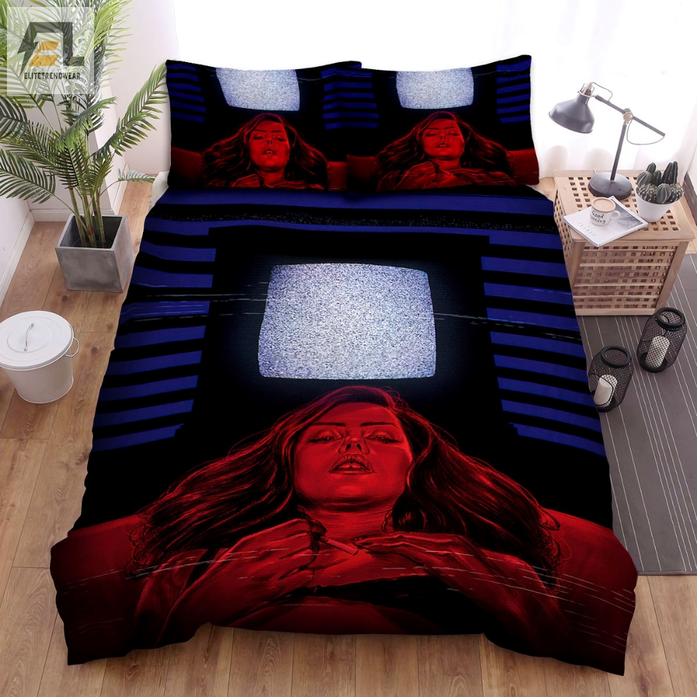 Videodrome The Girl With Cigarette Movie Poster Bed Sheets Spread Comforter Duvet Cover Bedding Sets 